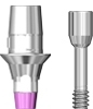 Picture of Digital Abutment for scan flag Quattro Regular Platform
(includes abutment screw) option for Intraoral Scan Post product (BlueSkyBio.com)